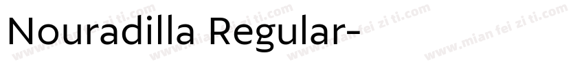 Nouradilla Regular字体转换